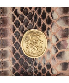 A.D.M.J. 【スネークレザー】ガマグチウォレット