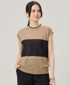 自由区 【カタログ掲載・アンサンブル対応・洗える】ラメシアープルオーバー ニット