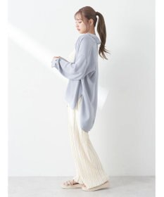 earth music&ecology リラックスセルフカットパンツ（Ｉｖｏｒｙ）