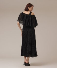 GRACE CONTINENTAL レースプリーツスカート