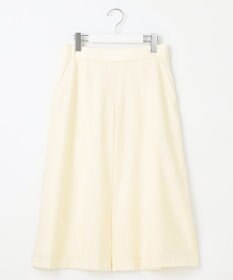 自由区 【洗える】ウォッシャブルハイカウントフラノ タックスカート