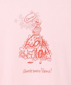 組曲 L 【先行予約・Flower Collection】プリントロングTシャツ