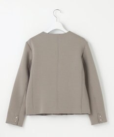 J.PRESS LADIES L 【洗える】ダンボールジャージー ブルゾン