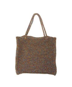 UNBILLION カシュカシュ cachecache / ラメ糸編みトートバッグ