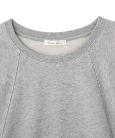 Green Parks 七分袖ドルマン裏毛シアードッキングプルオー