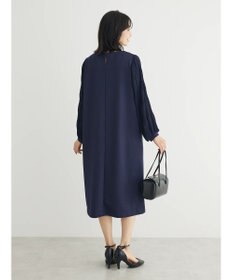 Green Parks マジョリカ袖ドッキングワンピース