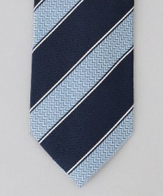 GOTAIRIKU GOTAIRIKU別注【日本製】シルク ネクタイ_レジメンタル