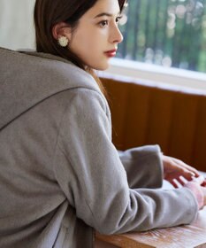 Tiaclasse モッサ風フード付きショートコート