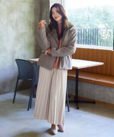 Tiaclasse モッサ風フード付きショートコート