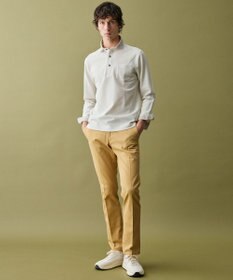 JOSEPH ABBOUD 【ウエストも伸びる!オーガニックコットン使用】ハイパワーカルゼ パンツ 26SSモデル