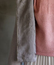 Tiaclasse モッサ風フード付きショートコート