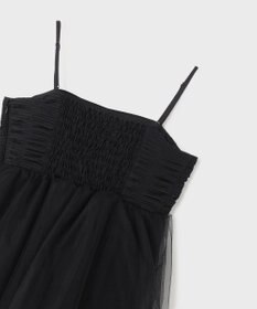 GRACE CONTINENTAL タフタチュールキャミ