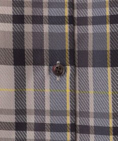 組曲 S 【リボンタイ付き】シアーツイルチェック ブラウス