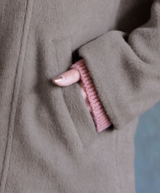 Tiaclasse モッサ風フード付きショートコート