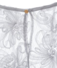 Green Parks チュールレイヤードブラウス