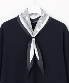 J.PRESS LADIES S 【2WAY・シーンレスに活躍】SCARF KNIT Vネック ニット