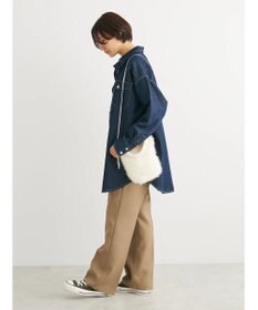 Green Parks ・モヘアライクニットリボンバッグ