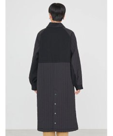 AMERICAN HOLIC キルポカ異素材Ｍｉｘロングコート