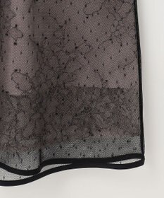 ANY SIS 【洗える】 ドットチュールレース ドレス