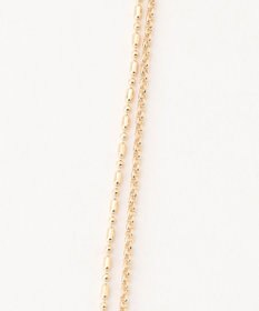 組曲 パールライクエンドノットレイヤード ネックレス