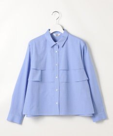 J.PRESS LADIES 【WEB限定カラーあり】COTTON TEX ブラウス
