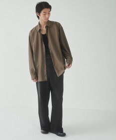 WEGO 【ユニセックス着用ITEM/SMLサイズ展開/冷房対策/紫外線対策】シアーBIGシャツ