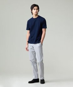 J.PRESS MEN 【ストレッチ】ハイパワーシャンブレードビーステムテーパード パンツ