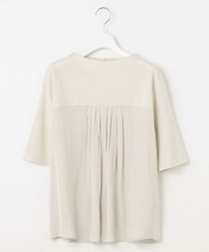 J.PRESS LADIES 【洗える・抗菌防臭・接触冷感・吸水速乾】ドライポンチ フレア カットソー