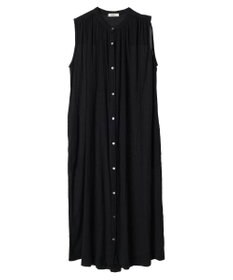 earth music&ecology 綿クレープワンピース（無地）