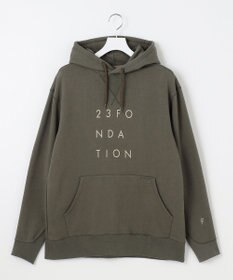 23区GOLF 【23Fondation/MEN】アスレジャー裏毛 フーディ