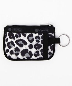 LeSportsac KEY CARD HOLDER/ニュートラルレオパード