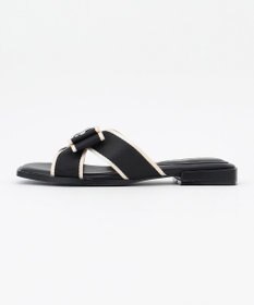 TOCCA BICOLOR RIBBON FLAT SANDALS サンダル