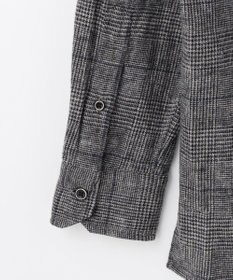 JOSEPH ABBOUD 【キングサイズ・柔らかな肌触り】 オーガニックラフィ グレンチェックシ ャツ