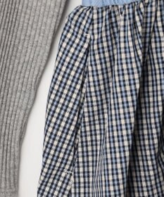 組曲 KIDS 【110-140㎝】 チェックドッキング ワンピース