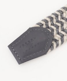 JOSEPH ABBOUD 【ストレッチ/ソフト/日本製】ウールメランジメッシュ ベルト