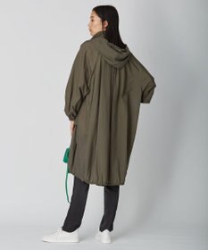 ICB 【撥水加工】シアーナイロンタフタ フーデットコート