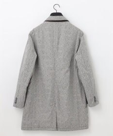 JOSEPH ABBOUD 【撥水/ダウン/ライナー取り外し可能】インターレースヘリンボン コート