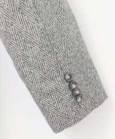 JOSEPH ABBOUD 【撥水/ダウン/ライナー取り外し可能】インターレースヘリンボン コート