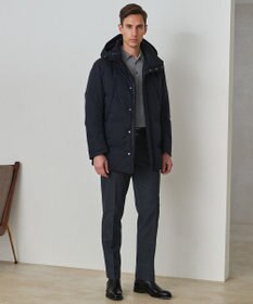 GOTAIRIKU 仕事で着られる 秋冬の綿パン【吸湿発熱/ストレッチ】ソフトサーモ ストレッチコットンパンツ