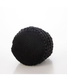 UNBILLION カシュカシュ cachecache / サテンリボン編み込み巾着ショルダー