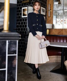 ANY SIS L CICA加工 ニット ジャケット