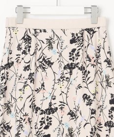 自由区 【洗える・XSサイズあり】ハーバルフロープリント スカート