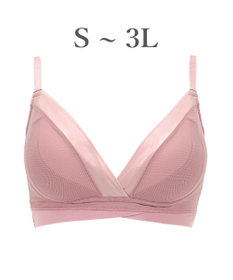 BRADELIS New York 【BRADELIS Me / ノンワイヤーブラ】ハグミーブラレット ソフト補整 楽にナチュラルな谷間を作る補正ブラジャー ME118307