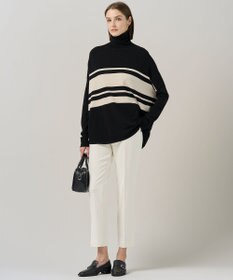 ICB L 【新色追加・WEB限定カラーあり】 ヴィスコースワイド タートルネックプルオーバー