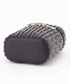 LA BAGAGERIE 【MONICA】ランダムプリーツバニティバッグ