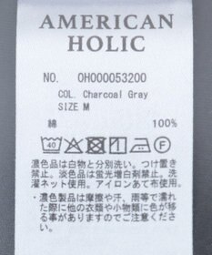 AMERICAN HOLIC バックスリットＴシャツ