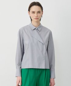 ICB 【先行予約】クリーンブロード ライダース風 クロップドシャツ