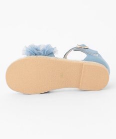 ANY KIDS チュールフリル サンダル