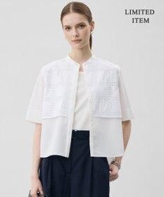 ICB L 【先行予約・WEB限定】レースコンビクロップドシャツ
