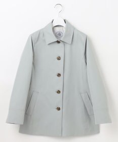 J.PRESS LADIES 【WEB限定カラーあり・撥水】80/2 T/C ツイル ステンカラー ショートコート